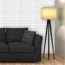 Papel de Parede Autocolante Geométrico 3D Retrô 270 Papel de Parede Autocolante Geométrico 3D Retrô 270