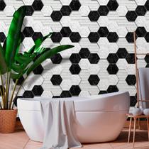 Papel de Parede Autocolante Geométrico Marble Hive 270 Papel de Parede Autocolante Geométrico Marble Hive 270