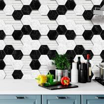Papel de Parede Autocolante Geométrico Marble Hive Papel de Parede Autocolante Geométrico Marble Hive
