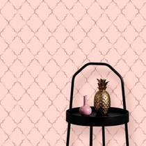 Papel de Parede Autocolante Geométrico Soft Pink Dark 250 Papel de Parede Autocolante Geométrico Soft Pink Dark 250