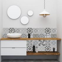 Papel De Parede Azulejo Hidráulico Estilo Cimento Papel De Parede Azulejo Hidráulico Estilo Cimento