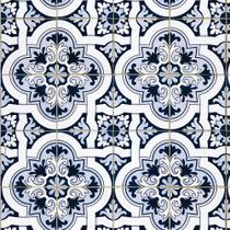 Papel De Parede Azulejo Português Adesivo Lavável Autocolante com Vários Modelos