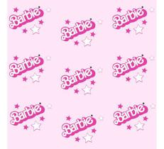 Papel De Parede Baby Temático Barbie Logotipo - 1,50x0,50m