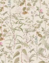 Papel de parede Baolanzw Peel and Stick Vintage Floral 44 cm x 8 m