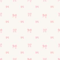 Papel de parede bobinex bambinos - laços rosa