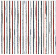 Papel De Parede Bobinex Revoada - Listra Aquarela Azul, Cinza E Vermelho 4425 Papel De Parede Bobinex Revoada - Listra Aquarela Azul, Cinza E Vermelho 4425