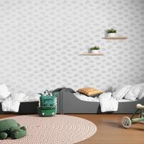 Papel de parede bobinex sonhos - nuvem cinza