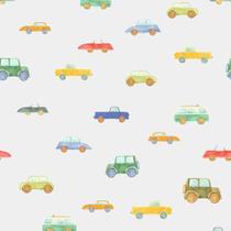 Papel de Parede Bosque da Imaginação Infantil Colorido 80829