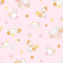 Papel de Parede Bosque da Imaginação Infantil Rosa 80928 Papel de Parede Bosque da Imaginação Infantil Rosa 80928