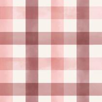 Papel de Parede Bosque da Imaginação Xadrez Rosa 80591