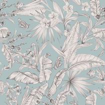 Papel de Parede Botânica HF Textura Azul 81383 Papel de Parede Botânica HF Textura Azul 81383