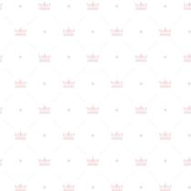 Papel De Parede Branco Com Rosa Claro Infantil Bebe Adesivo