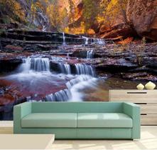 Papel de Parede Cachoeira 3D 3,75M² na 058