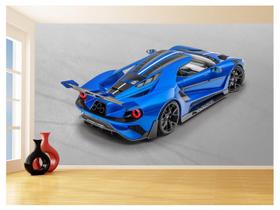 Papel De Parede Carro Ford Gt Esportivo Lemans 3,5M Car92