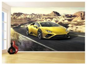 Papel De Parede Carro Lamborghini V10 Huracan 3,5M Car200