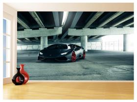 Papel De Parede Carro Lamborghini V10 Huracan 3,5M Car205