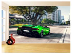 Papel De Parede Carro Lamborghini V10 Huracan 3,5M Car224