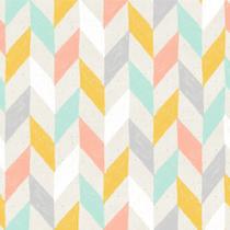 Papel de Parede Chevron Colorido Hand Draw 57x270cm Papel de Parede Chevron Colorido Hand Draw 57x270cm