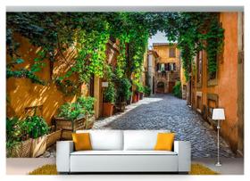 Papel De Parede Cidade Antiga Rua Européia 3D Cda46 Papel De Parede Cidade Antiga Rua Européia 3D Cda46