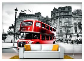 Papel De Parede Cidade Londres Ônibus Ncd145