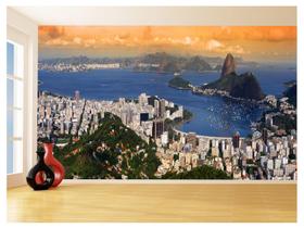 Papel De Parede Cidade Rio De Janeiro Por Sol 3,5M Ncd326 Papel De Parede Cidade Rio De Janeiro Por Sol 3,5M Ncd326
