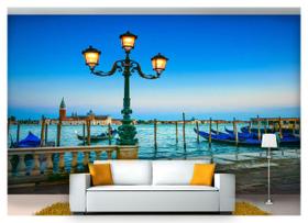 Papel De Parede Cidade Veneza Poste Colonial Ncd172