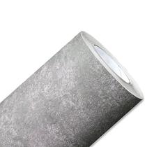 Papel de Parede Cimento Queimado Claro Adesivo Autocolante Vinílico Efeito Industrial Concreto Rústico