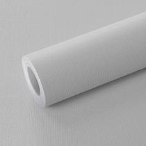 Papel de Parede Cinza Suave Linho 500x60cm Texturizado Lavavel