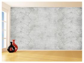 Papel De Parede Concreto Queimado Listra Risco 3,5M Kkt27 Papel De Parede Concreto Queimado Listra Risco 3,5M Kkt27