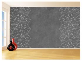 Papel De Parede Concreto Queimado Listra Risco 3,5M Kkt39 Papel De Parede Concreto Queimado Listra Risco 3,5M Kkt39