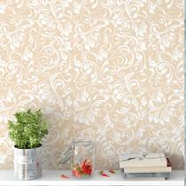 Papel De Parede Contemporâneo Em Tons De Nude