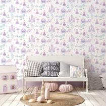 Papel de Parede Conto de Fadas G78373 Roxo e Azul Papel de Parede Conto de Fadas G78373 Roxo e Azul
