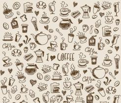 Papel de Parede Cozinha Marrom Café Vinílivo Lavável Contact Papel de Parede Cozinha Marrom Café Vinílivo Lavável Contact