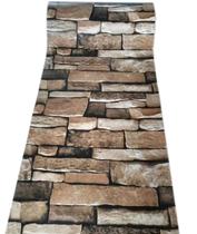 Papel de parede de pedra autoadesiva 787cm x 45cm PVC para cozinha