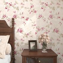Papel de parede de vinil WESTICK Pink Floral Peel and Stick 44x300 cm