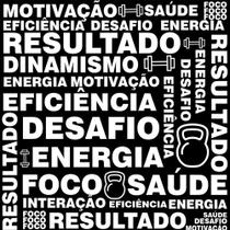 Papel De Parede Decorativo Academia Motivacional - 2,50m