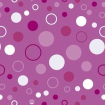 Papel de Parede Decorativo Bolinhas e Tons Roxos 1,5m Papel de Parede Decorativo Bolinhas e Tons Roxos 1,5m