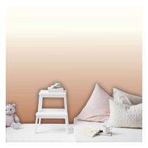 Papel de Parede Decorativo Infantil Degrade Telha - Adesivo Autocolante 3M Papel de Parede Decorativo Infantil Degrade Telha - Adesivo Autocolante 3M
