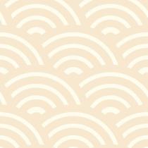 Papel de Parede Decorativo Listrado Baby Leque em Dois Tons de Bege 2,5m Papel de Parede Decorativo Listrado Baby Leque em Dois Tons de Bege 2,5m