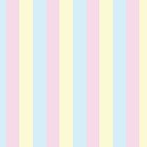 Papel De Parede Decorativo Listrado Vertical Colorido 3m
