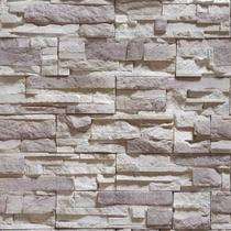 Papel De Parede Decorativo Pedra Diversos Tons Cinzas 1,50m