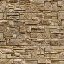 Papel De Parede Decorativo Pedra Em Tons Amarelos 1,50x0,50m