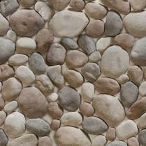 Papel De Parede Decorativo Pedras Circulares Variadas 1,50m Papel De Parede Decorativo Pedras Circulares Variadas 1,50m