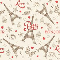 Papel de Parede Decorativo Temático Paris Torre Eiffel 1,5m Papel de Parede Decorativo Temático Paris Torre Eiffel 1,5m