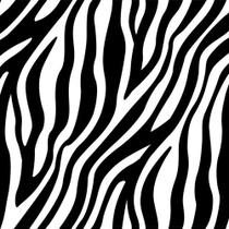 Papel De Parede Decorativo Temático Zebra - 3,00x0,50m Papel De Parede Decorativo Temático Zebra - 3,00x0,50m