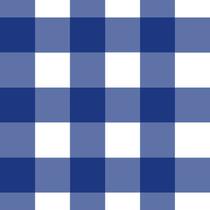 Papel de Parede Doce Estilo Xadrez Azul 81840
