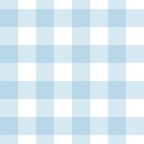 Papel de Parede Doce Estilo Xadrez Azul 81994