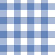 Papel de Parede Doce Estilo Xadrez Azul 82007