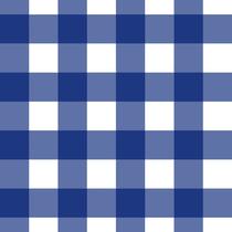 Papel de Parede Doce Estilo Xadrez Azul 82021