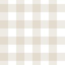 Papel de Parede Doce Estilo Xadrez Bege 82038